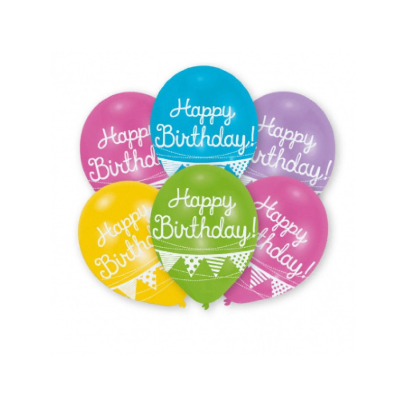Happy Birthday Latexballon 28 cm ø
