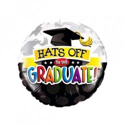 Hats Off To The Graduate    Folienballon