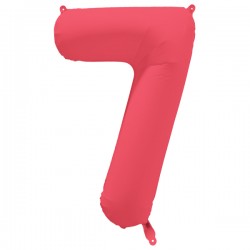 NEON Zahlenballon    7...