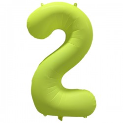 NEON Zahlenballon    2...