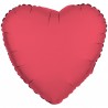 NEON Herz Ballon         rot