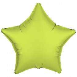 NEON Stern Ballon         gelb