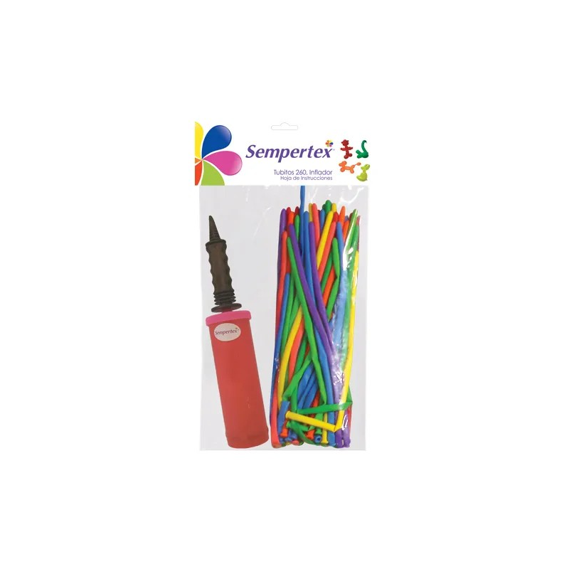Sempertex 260 Professional Balloon Kit-Pump--30 St.I R5