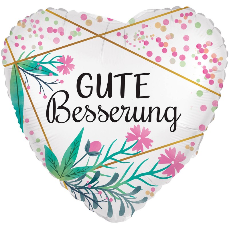 Gute Besserung Boho  Folienballon