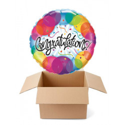 Folien-Ballon Congratulations!