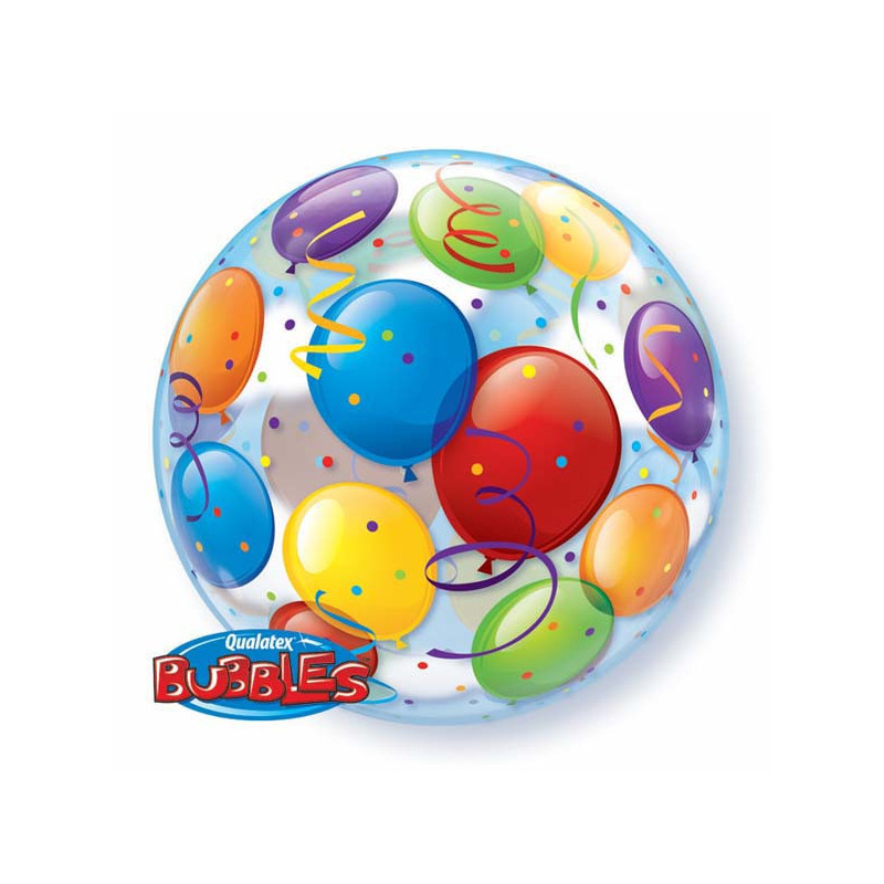 Folien-Ballon Kugel Bubbles