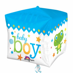 Folien-Ballon Bubbles "Baby Boy"