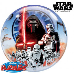 Folien-Ballon Bubbles Star Wars