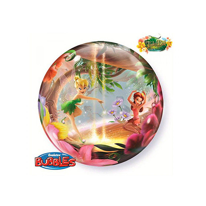 Folien-Ballon Bubbles Tinkerbell