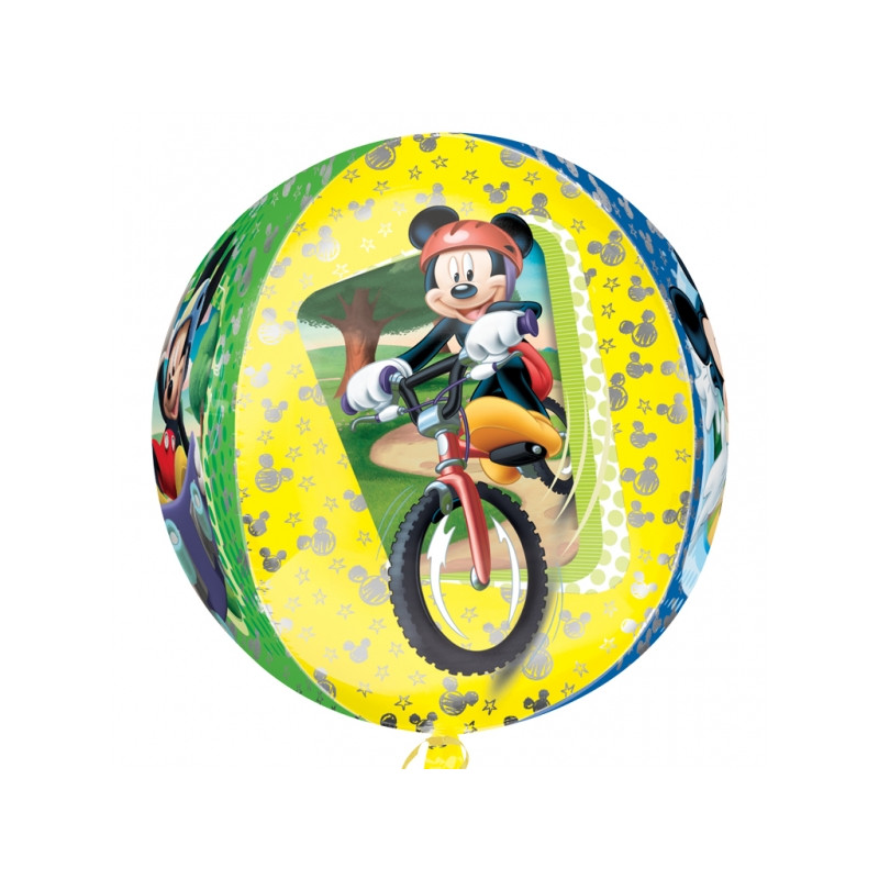 Folien-Ballon Mickey Mouse Bike