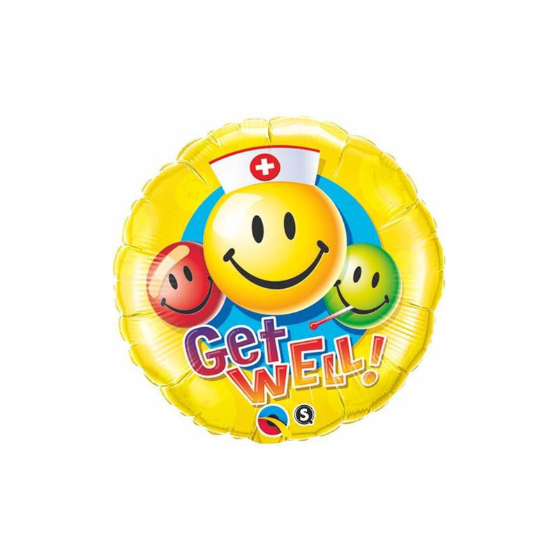 Folien-Ballon Get well