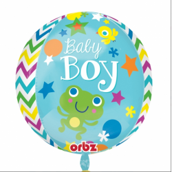 Folien-Ballon Baby Boy