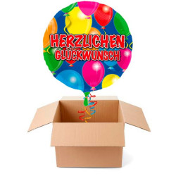 Folien-Ballon Herzlichen Glückwunsch