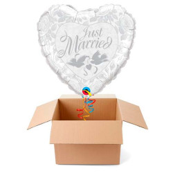 Folien-Ballon Just Maried 46 cm