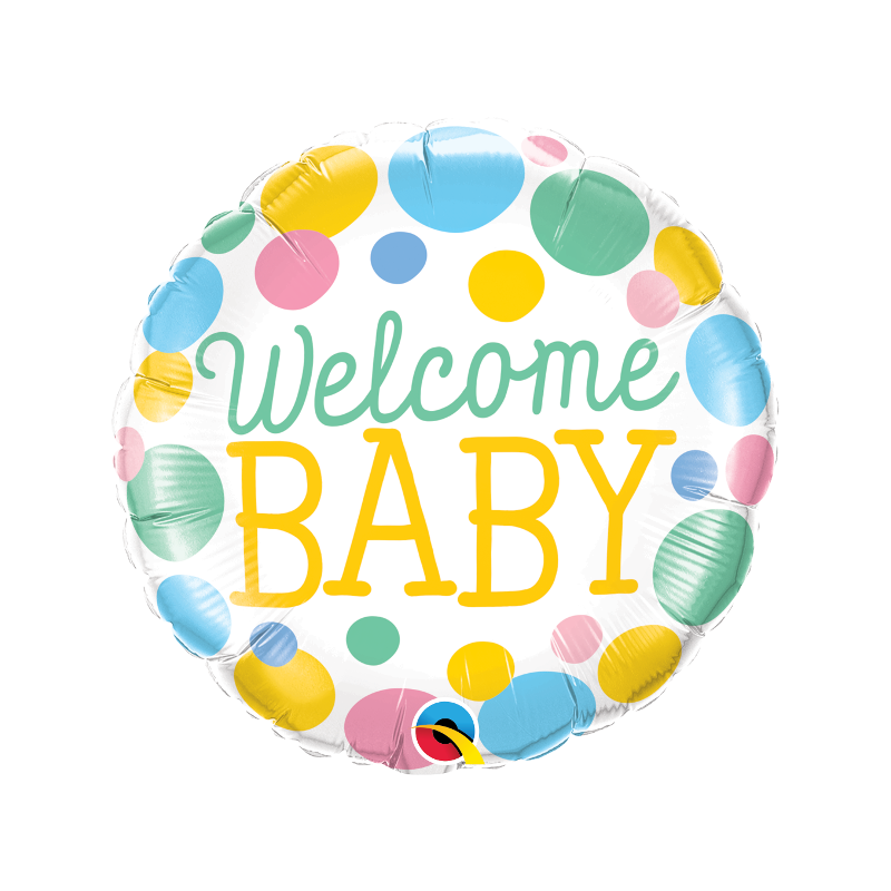 Folien-Ballon Welcome Baby
