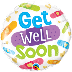 Folien-Ballon Get Well soon