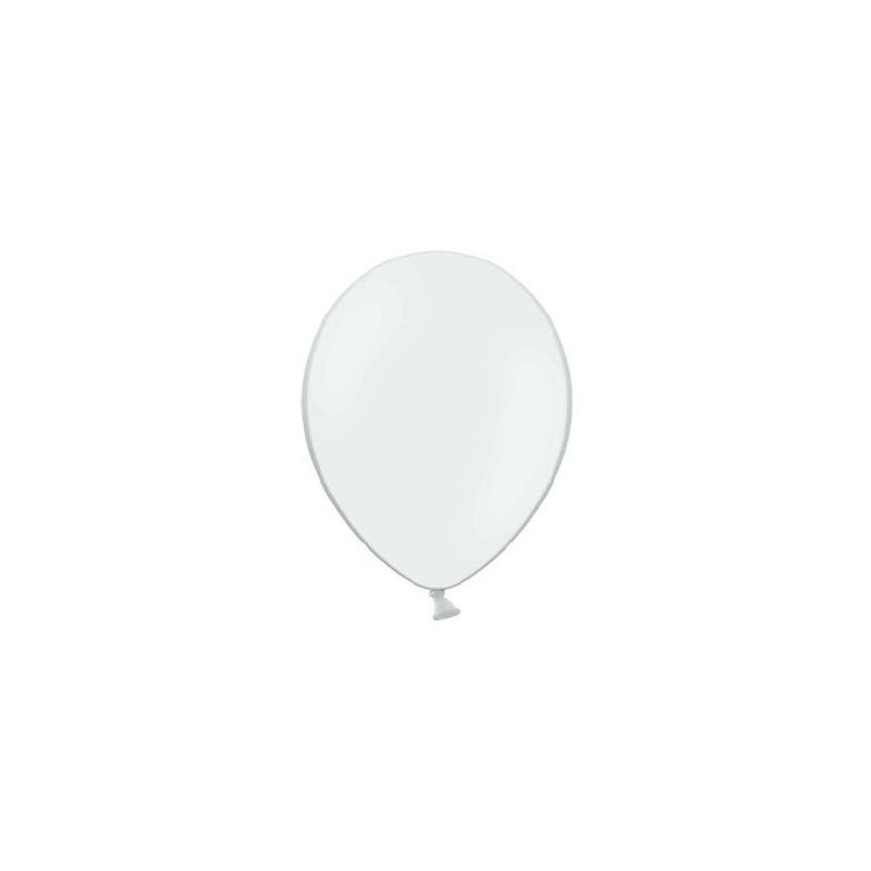 25 Rundballons 33 cm ø  White