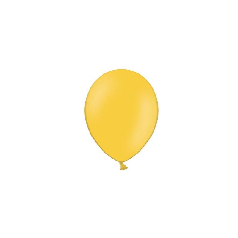 25 Rundballons 33 cm ø Bright Yellow