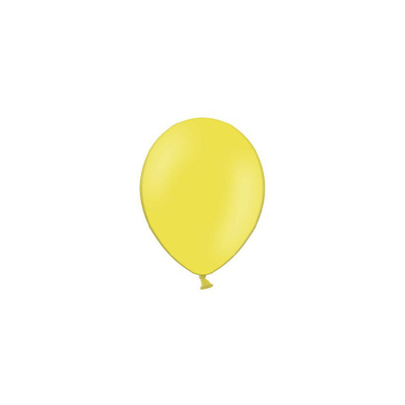 25 Rundballons 33 cm ø  Yellow