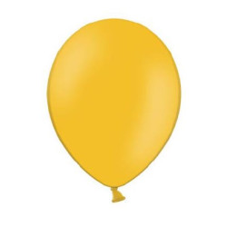 25 Rundballons 33 cm ø  Ocher