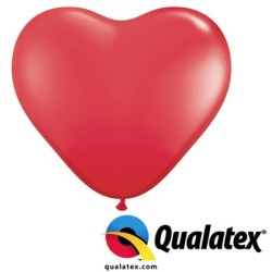 Herzballons Qualatex 80 cm ø