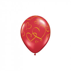 Herz Romantic Ballons 28 cm ø Qualatex