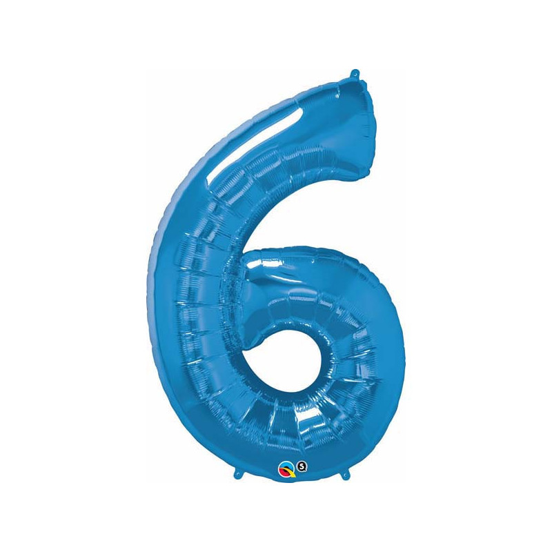 Zahlenballon "5" in diversen Farben
