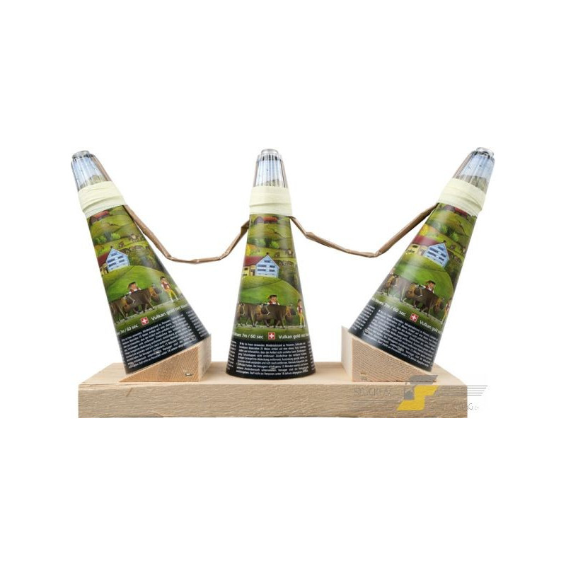 APPENZELLER 3er FÄCHER a/Brett