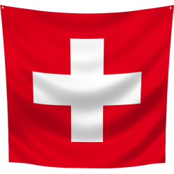 Dekorfahne Schweiz 150 cm