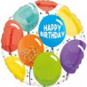 Folien-Ballon Happy Birthday