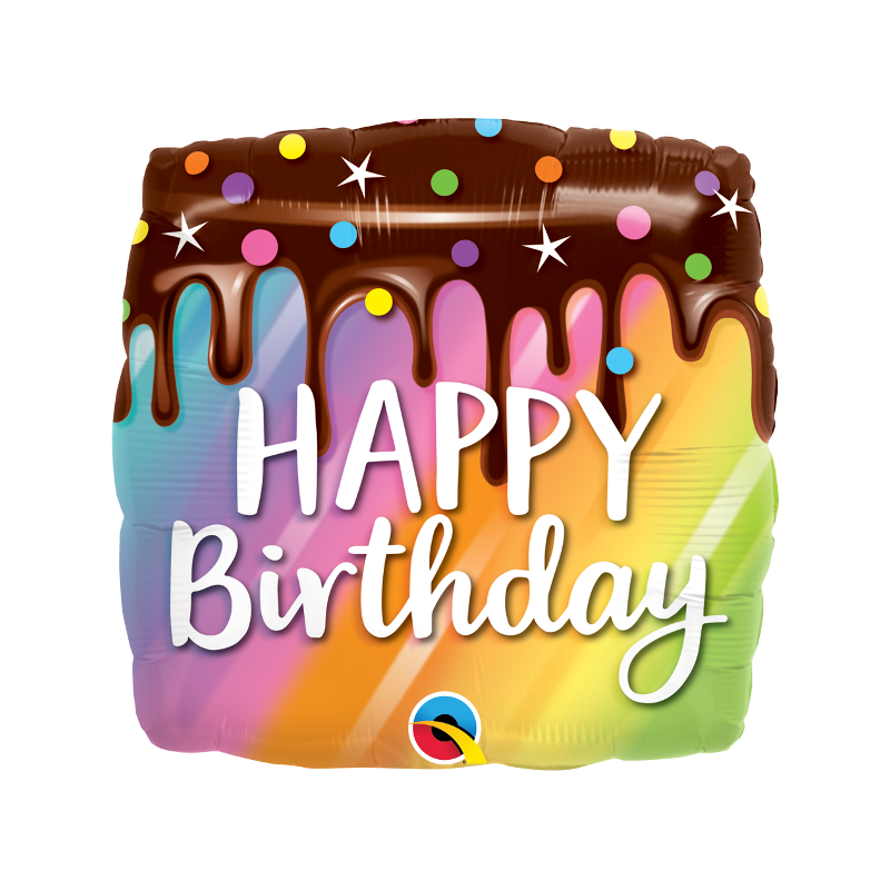 Folien-Ballon Happy Birthday Folien-Ballon Happy Birthday