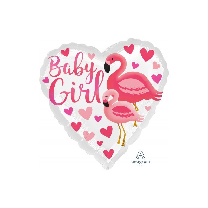 Folien-Ballon Baby Girl Folien-Ballon Baby Girl
