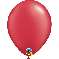 Qualatex Pearl Ruby Red 13 cm ø 100 Stück