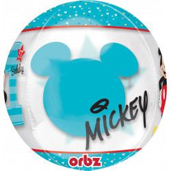 Folien-Ballon Mickey 1ST Birthday