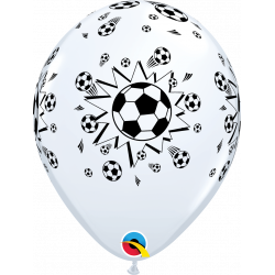Fussballballons 28 cm ø Qualatex