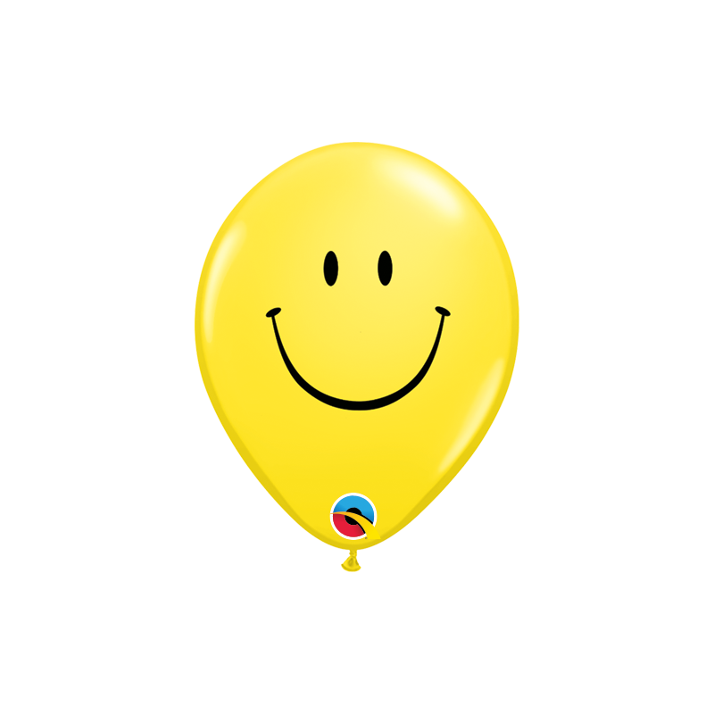 Smiley-Ballons 13 cm ø Qualatex