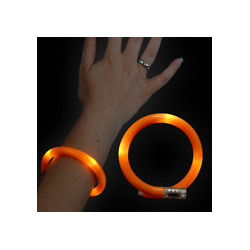 LED Leuchtarmband orange