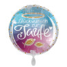 Glückwunsch zur Taufe Folienballon