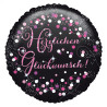 Herzlichen Glückwunsch "Hologram" Folienballon