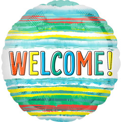 Welcome Folien-Ballon