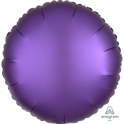 Rund Purple Royal Satin Luxe