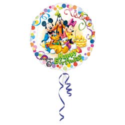 Folien-Ballon Happy Birthday Disney