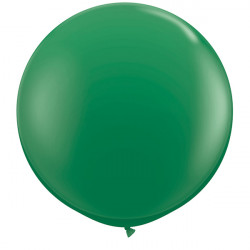 Riesenballon 55 cm ø  dunkelgrün