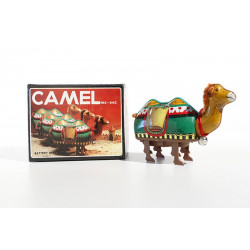 Kamel mit Batterie  Blech-Spielware
