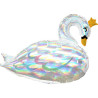 Schwan irisiernd Folienballon