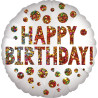 Satin Infused Happy Birthday Folienballon