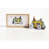 Traktor aus Blech, mit Schlüssel, 6,5 cm Blech-Spielware