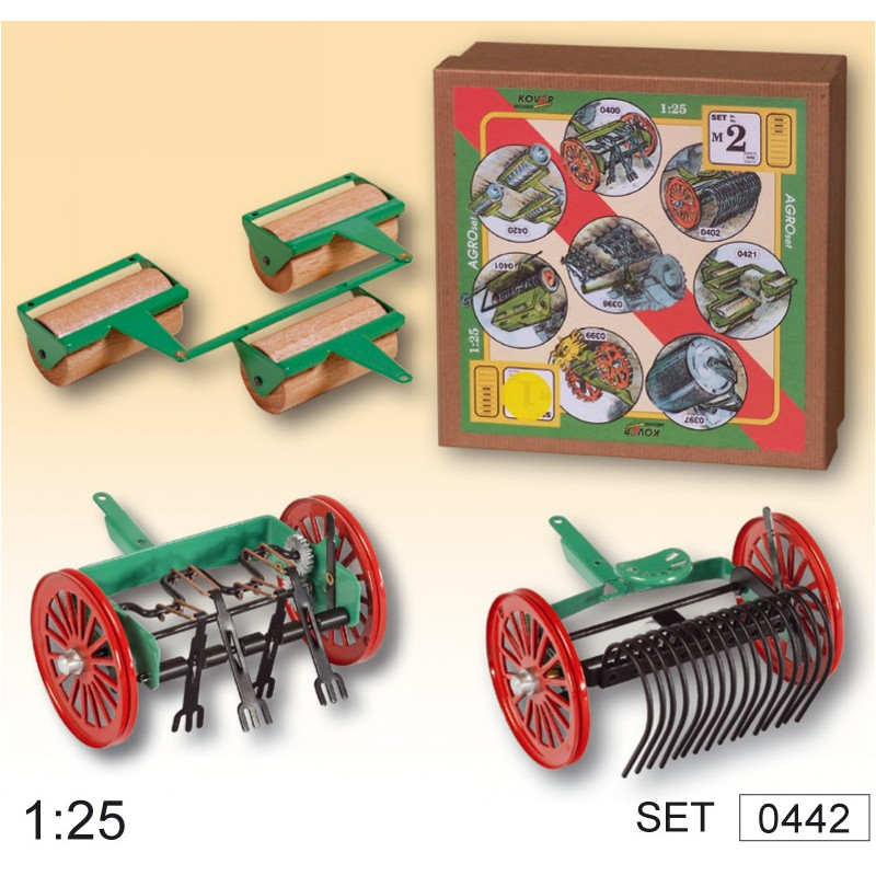 Traktor Zubehör Sämaschine von KOVAP - Blechspielzeug