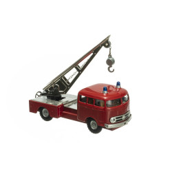 Mercedes MB 335 Feuerwehr Kranwagen   Blech-Spielware