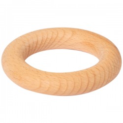 Ballongewicht Ring  24 g   Holz 8 x 8 x 1,5 cm